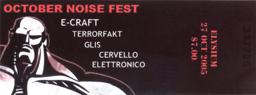 October Noise Fest Ticket